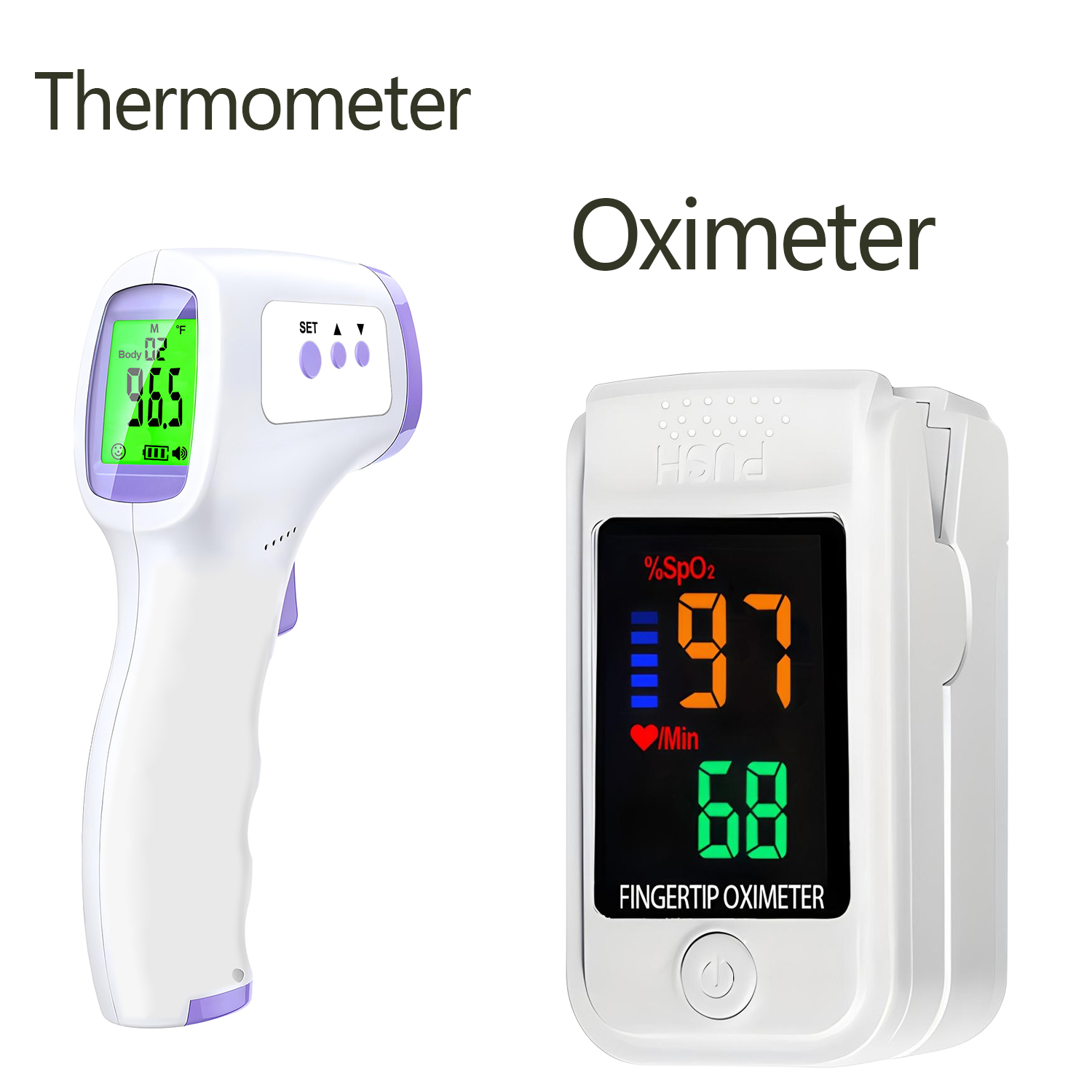 Digital Thermometer Infrared - Termômetro eletrônico digital infravermelho sem contato