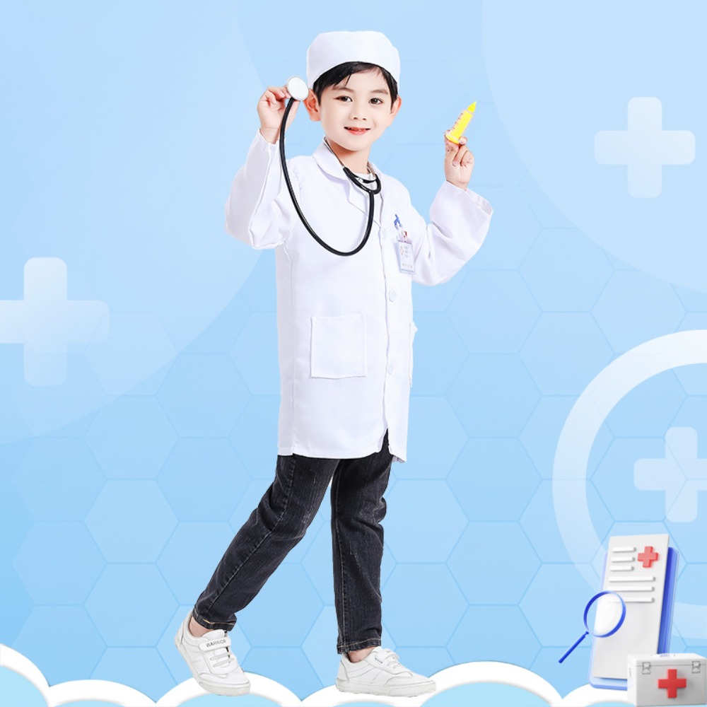 Medical Laboratories - Conjunto de fantasia de dramatização para