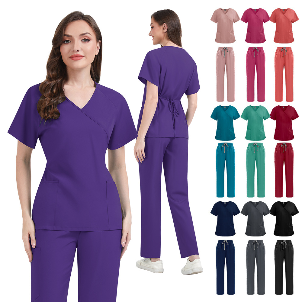 Medical Lab Hospital - Conjuntos de Scrubs Femininos Slim Fit,