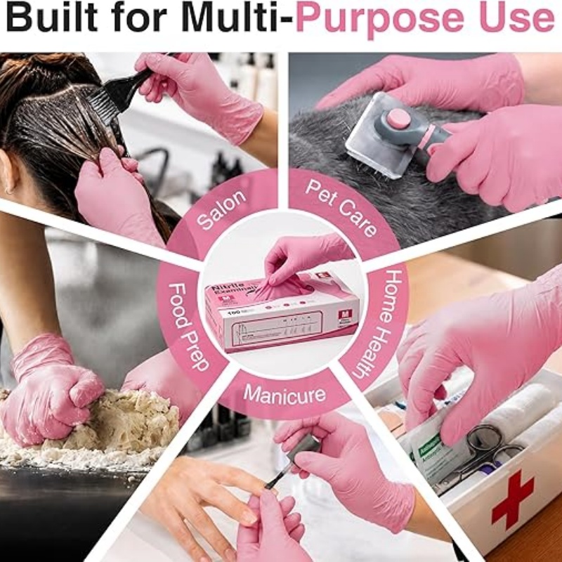 Luvas Descartáveis de Nitrilo  - Disposable Gloves Nitrile avaliação e preço