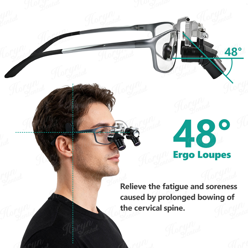 Lupa Dentária 4X/5X/6X 48 °    - Medical Lab Equipment avaliação e preço