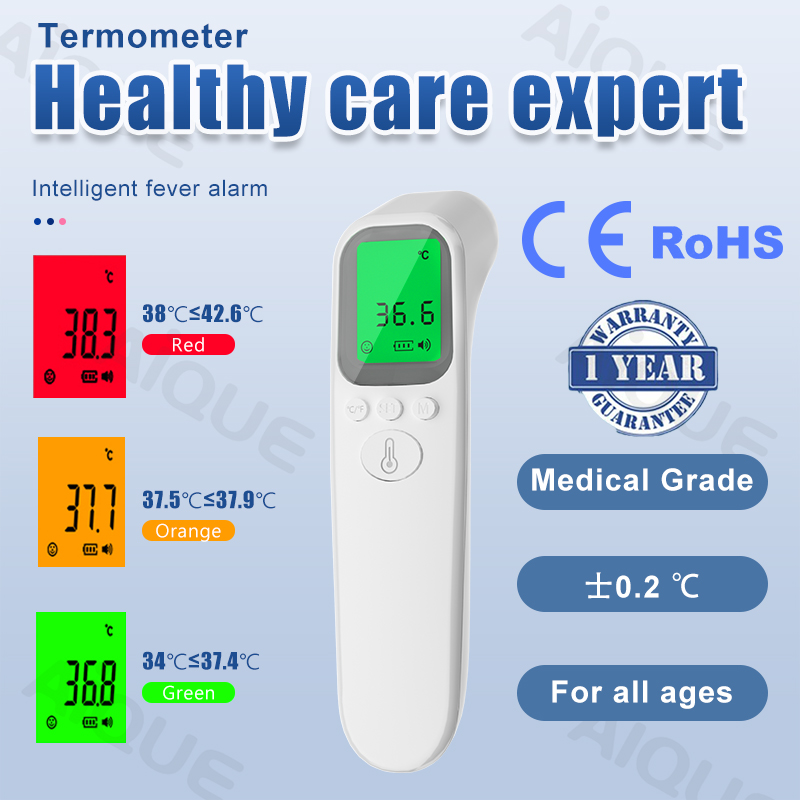 Termômetro infravermelho AiQUE - Digital Thermometer Infrared avaliação e preço