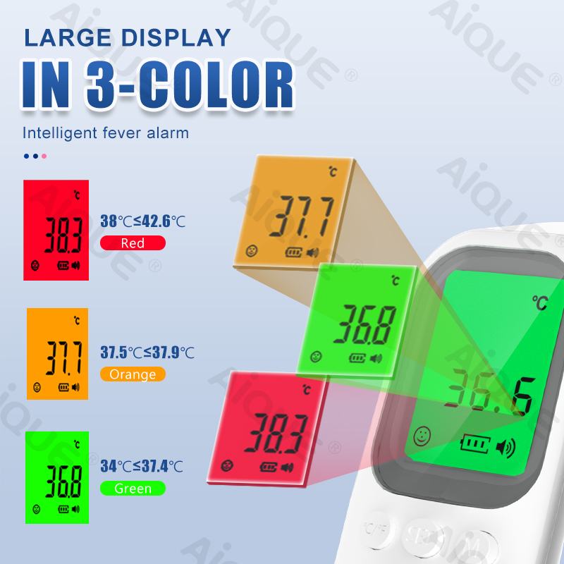 Termômetro infravermelho AiQUE - Digital Thermometer Infrared avaliação e preço