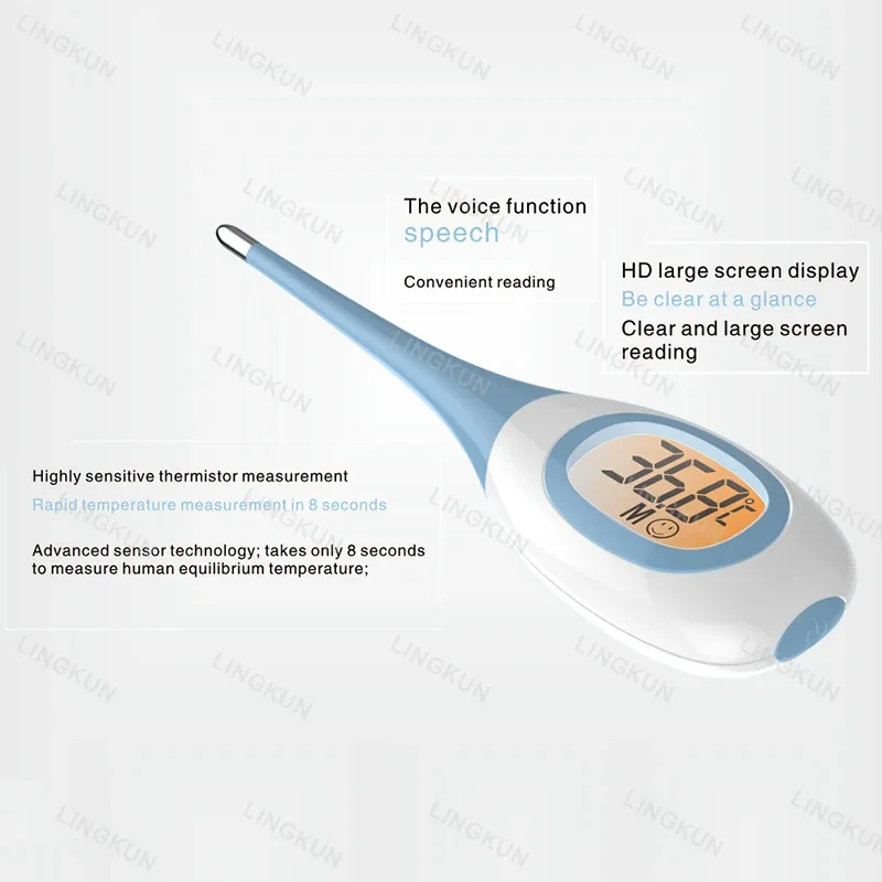 Termômetro rápido de silicone  - Digital Thermometer Infrared avaliação e preço