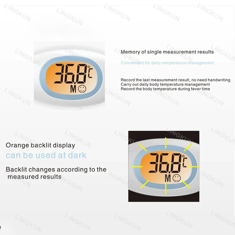 Termômetro rápido de silicone  - Digital Thermometer Infrared avaliação e preço