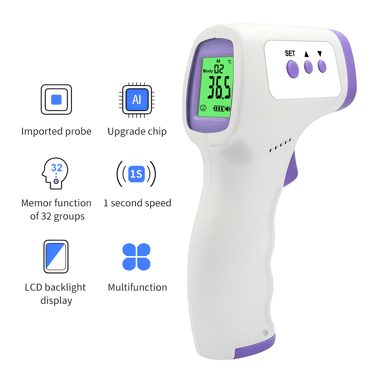 Termômetro infravermelho de te - Digital Thermometer Infrared avaliação e preço