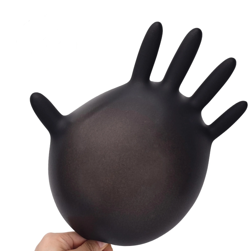 Luvas descartáveis pretas de n - Disposable Gloves Nitrile avaliação e preço