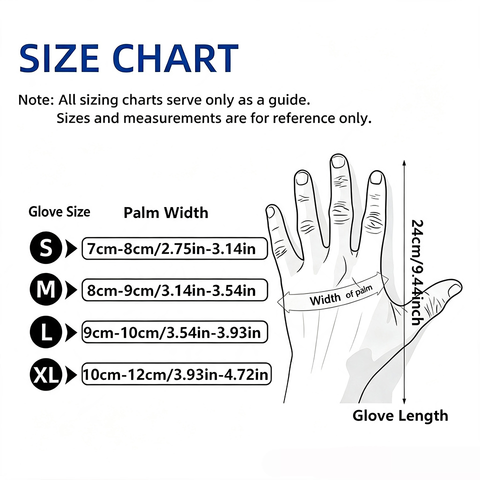100PCS/Box Luvas de Nitrilo Pr - Disposable Gloves Nitrile avaliação e preço