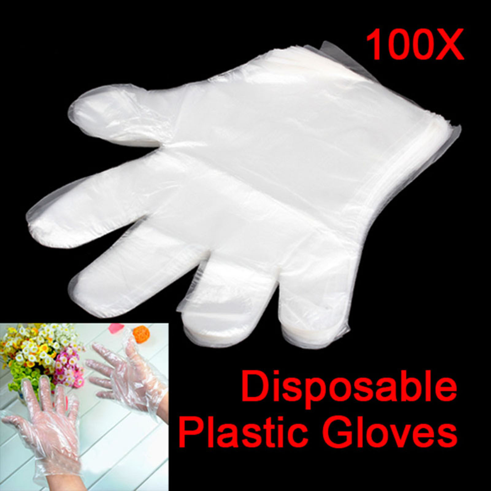 Atacado 100 pçs luvas descartá - Disposable Gloves Nitrile avaliação e preço