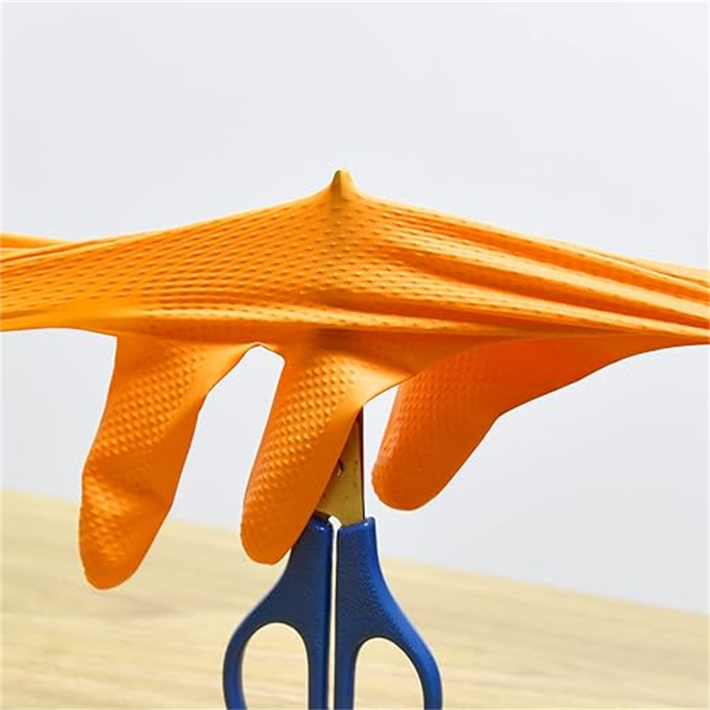Luvas de Nitrilo Laranja Refor - Disposable Gloves Nitrile avaliação e preço