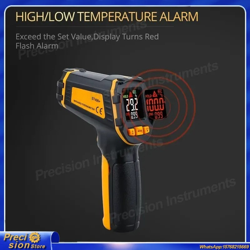 Termômetro Digital Infravermel - Digital Thermometer Infrared avaliação e preço