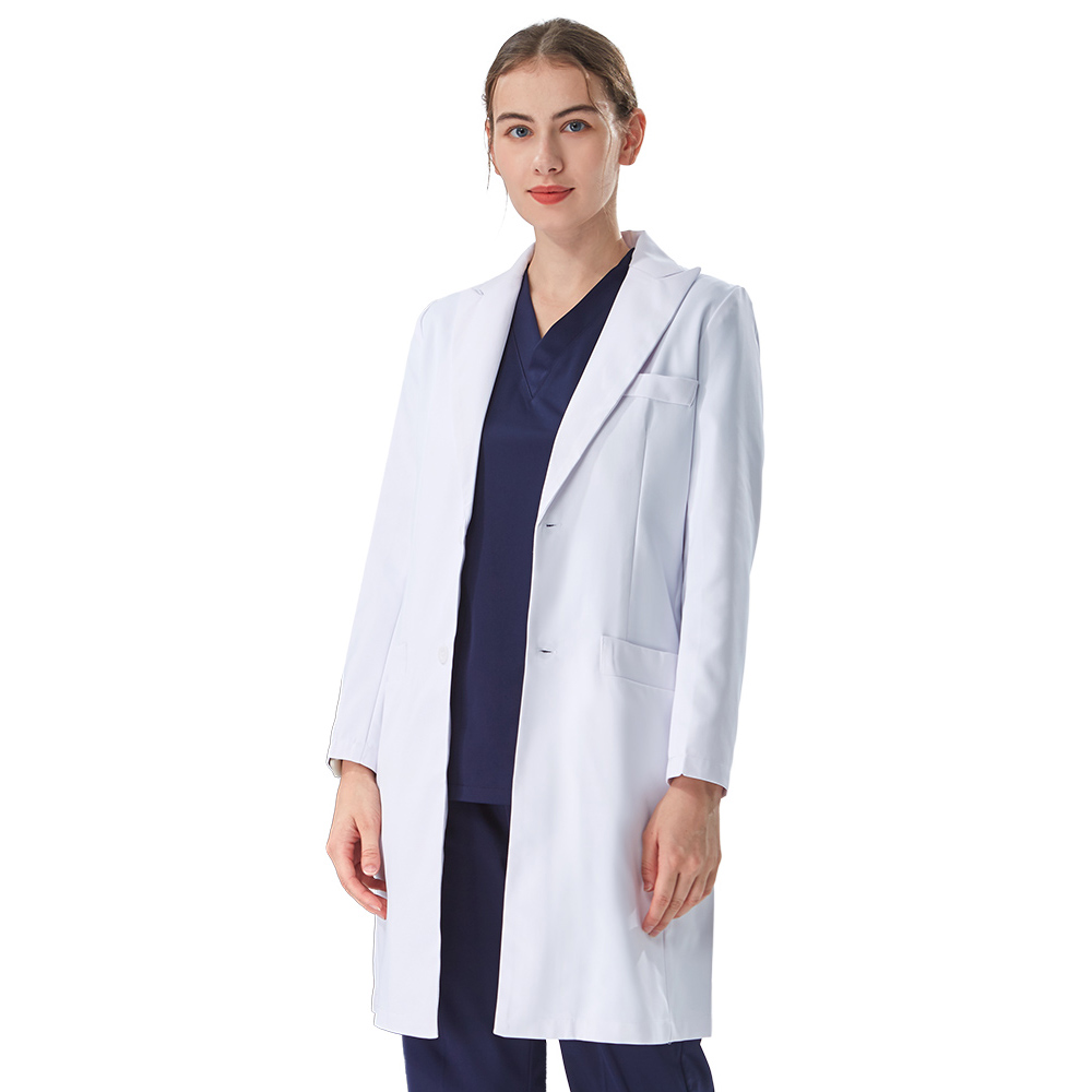 Jaleco Branco Feminino com Gol - Medical Lab Hospital avaliação e preço