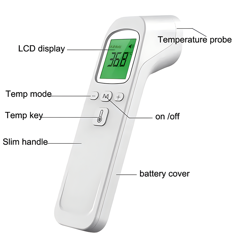 Termômetro Digital Infravermel - Digital Thermometer Infrared avaliação e preço