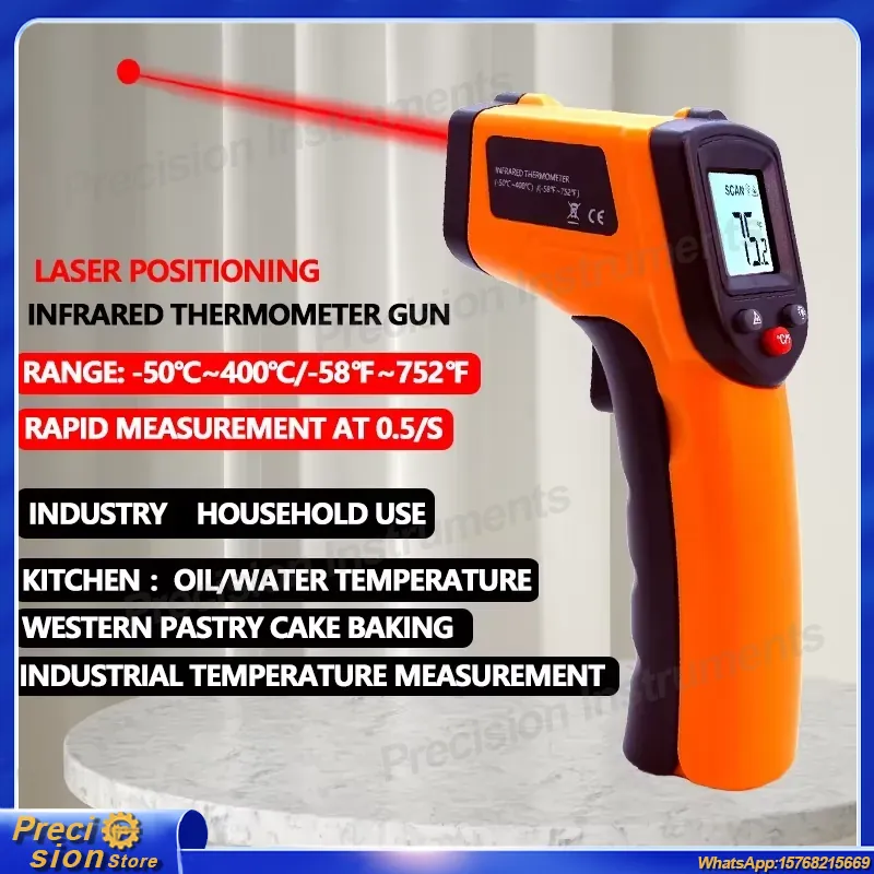 Termômetro Infravermelho Sem C - Digital Thermometer Infrared avaliação e preço