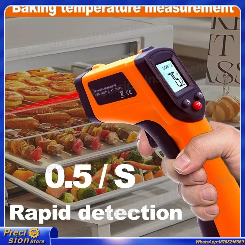 Termômetro Infravermelho Sem C - Digital Thermometer Infrared avaliação e preço