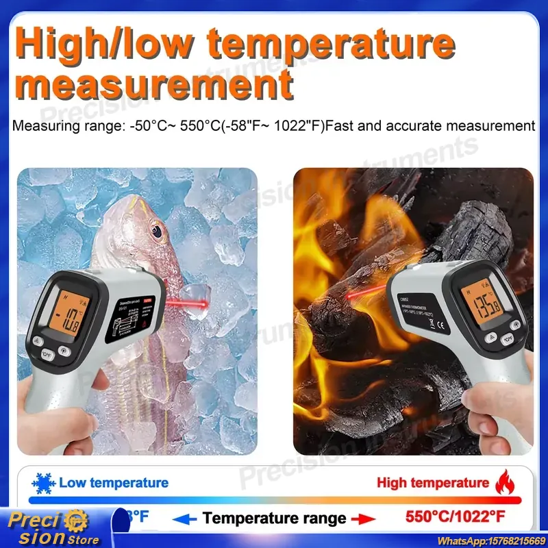 Termômetro Infravermelho Digit - Digital Thermometer Infrared avaliação e preço